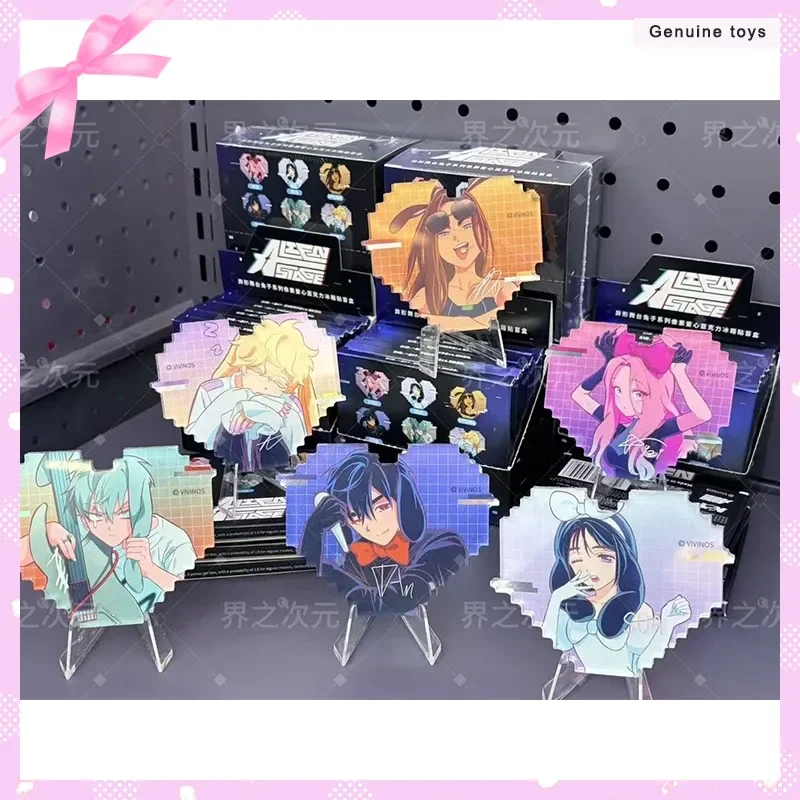 

Комикс, поставщик развлечений, Alien Stage Rabbit Series, акриловый кулон, половина тела, любовь, наклейка на холодильник, загадочная слепая коробка, подарок