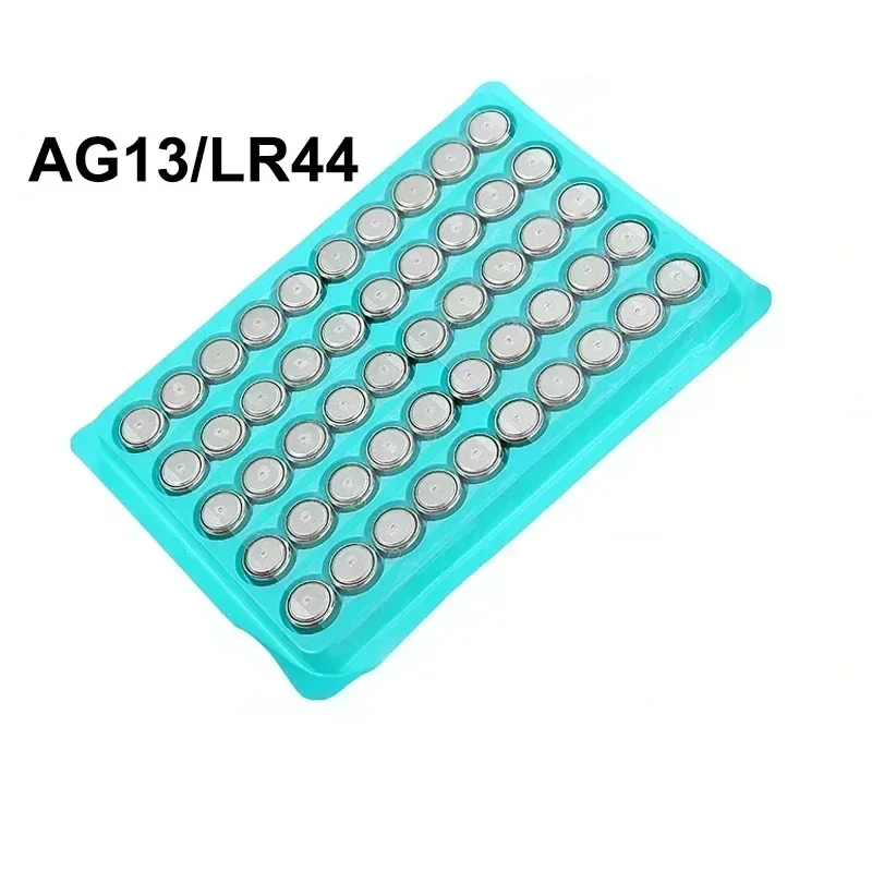 New AG13 LR44 L1154 357 SR44 Button Alkaline Battery AG3 1.55V Button Battery Suitable for Calculator Watch Car Remote Control