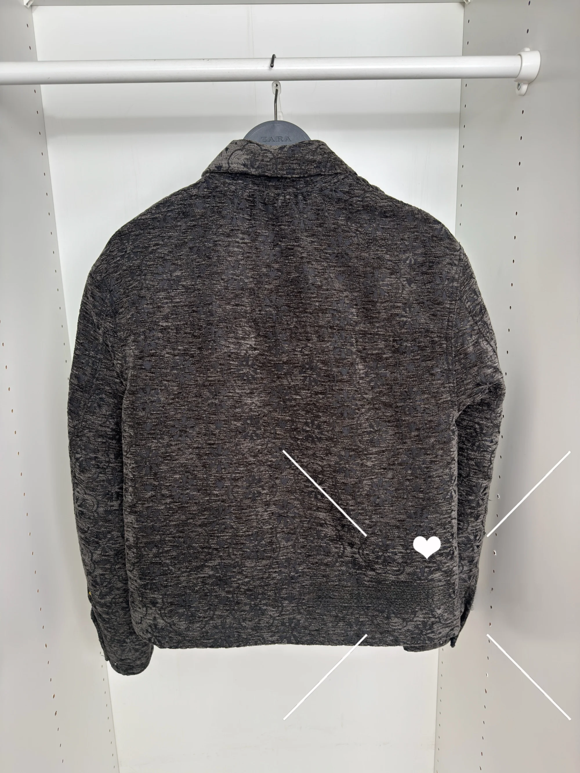 Loose Fit Long Sleeve Jacket Autumn New Arrival Men's Fashion Embroidered Collar Quality Polyester Fiber Standard Version