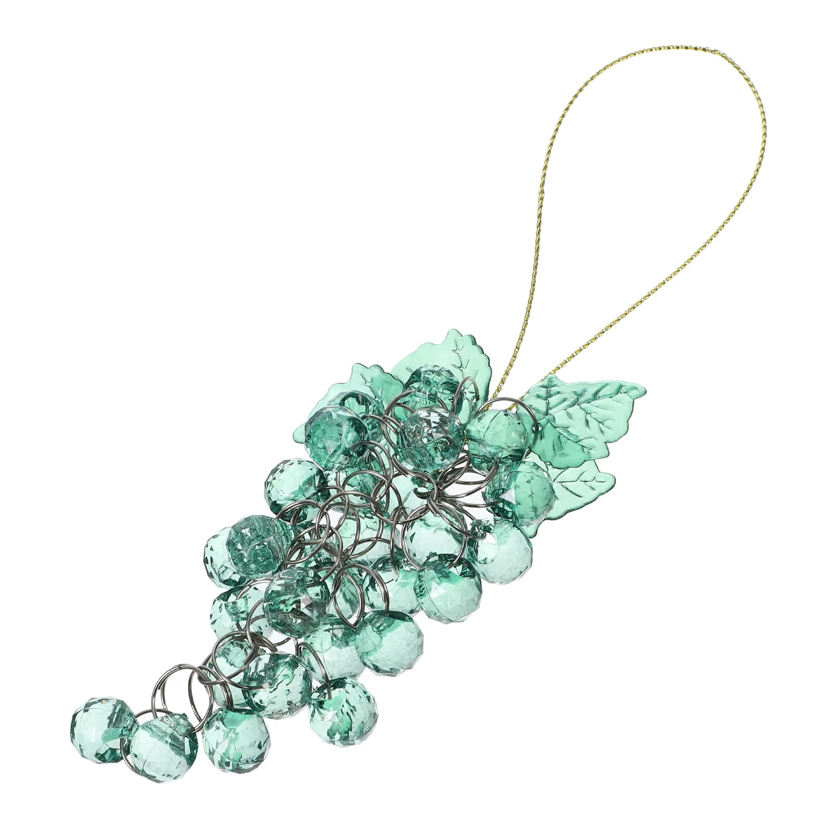 

Grape Charm Cluster Pendant Manual Artificial Grapes Acrylic Decorations Baby Faux Beaded Ornament