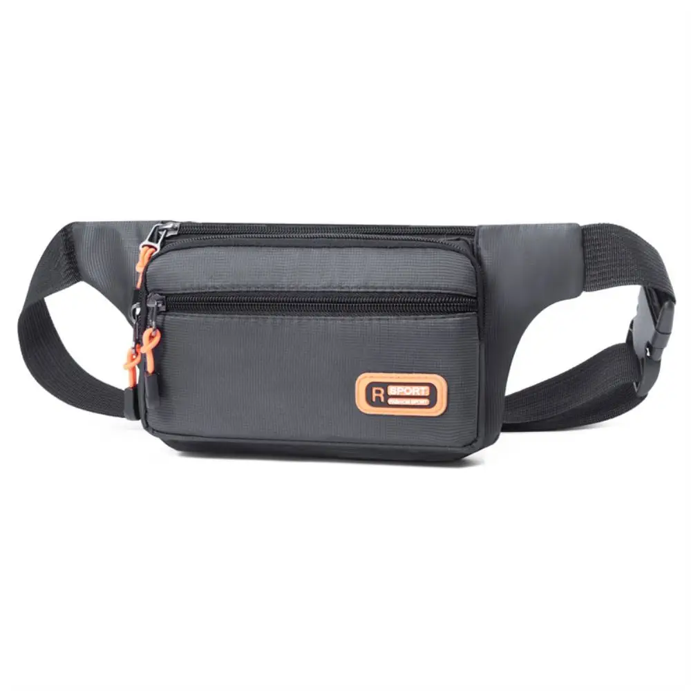 Pacote de cintura masculino à prova dwaterproof água alça ajustável náilon saco de peito masculino grande capacidade resistente ao desgaste esportes cross-body saco ao ar livre