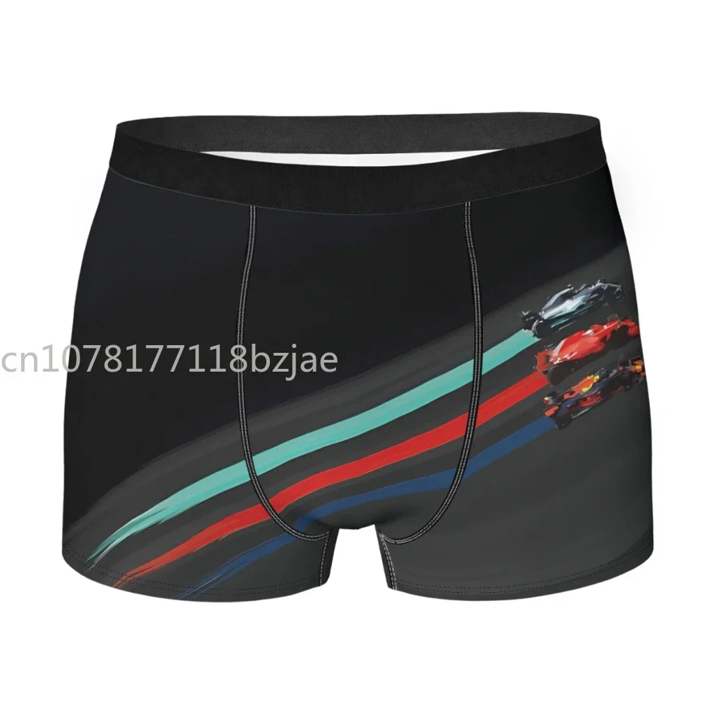 

Abstract Art Battle Of The Hybrid Era Formulate 1 Underpants Homme Panties Male Underwear Sexy Shorts Boxer Briefs