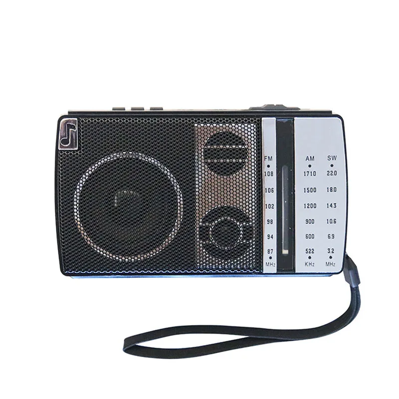 Emergency Retro FM AM SW Multi Band Bluetooth Dual Channel Subwoofer, Plug-in Solar Charging Radio