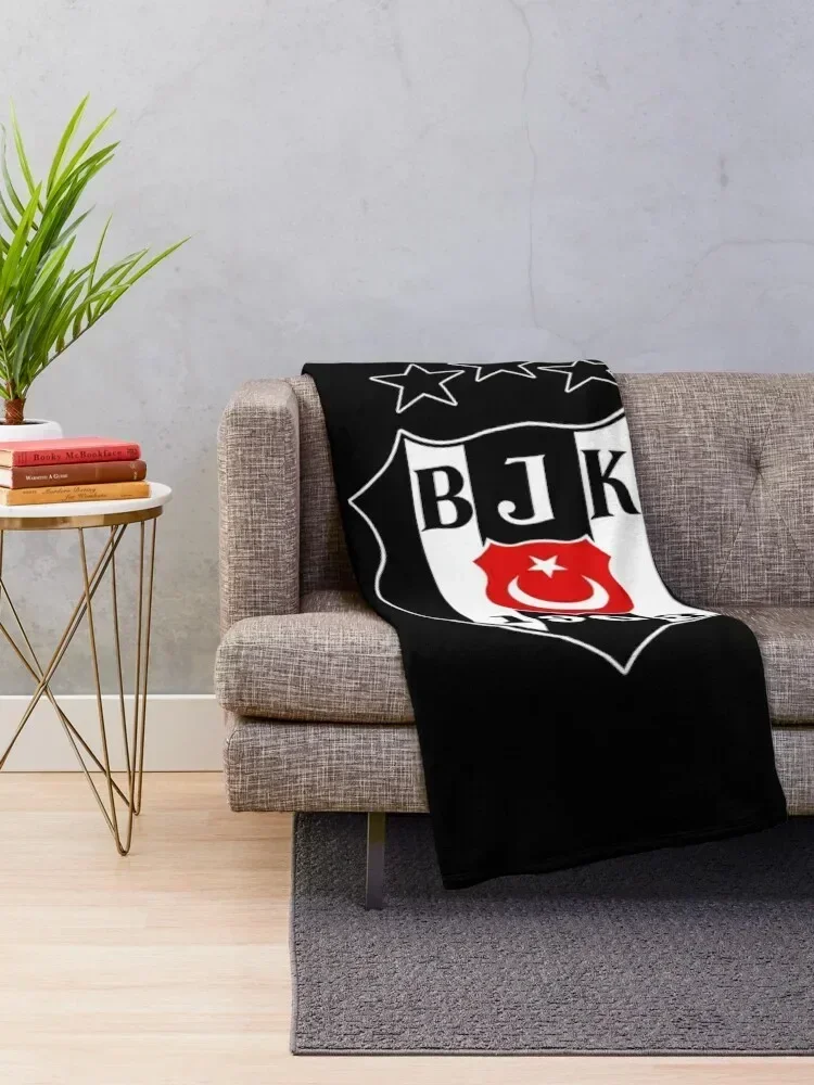 Besiktas Logo Throw Blanket Blankets For Bed Soft Loose Blankets