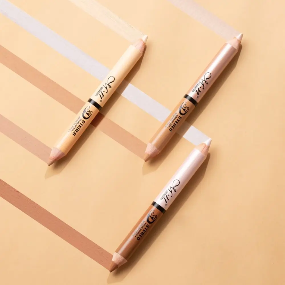 Verbergen Stick liegend Seidenraupen stift Text marker Bleistift Augenbrauen Text marker Augenbrauen Kontur Stift Concealer Stift Hervorhebung Bleistift