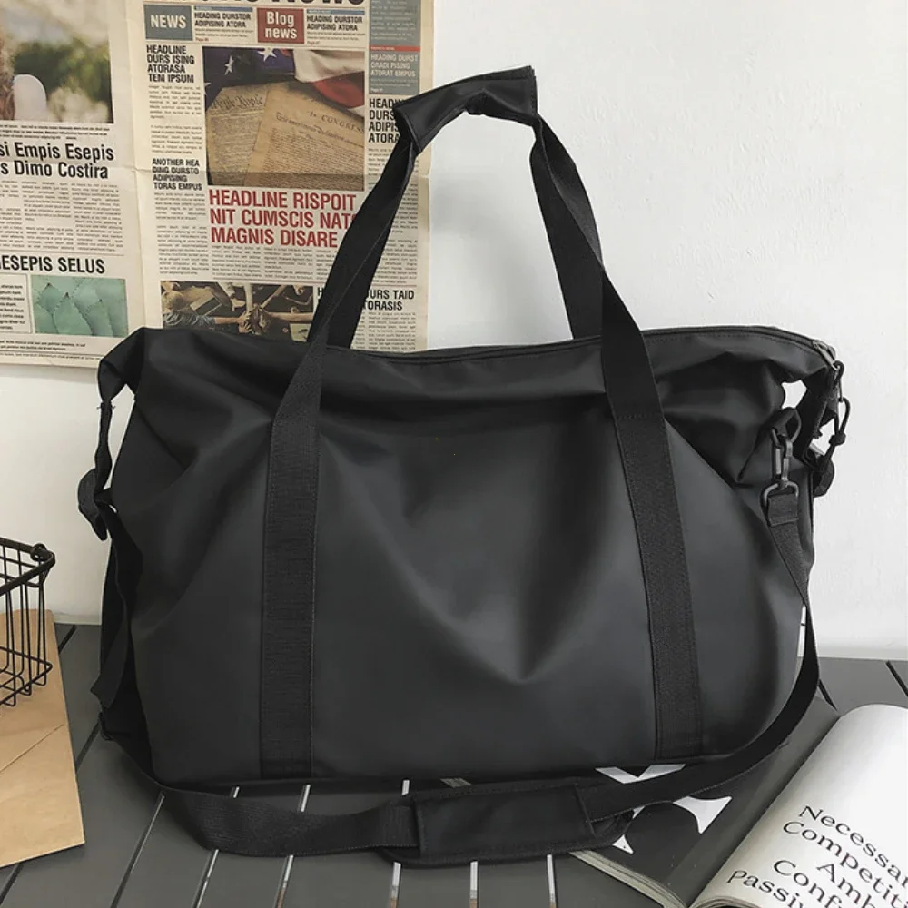 

Handheld Travel Bag, Large Capacity Sports and Fitness Bag, Lightweight Storage Luggage Bag, One Shoulder Crossbody Travel Bag