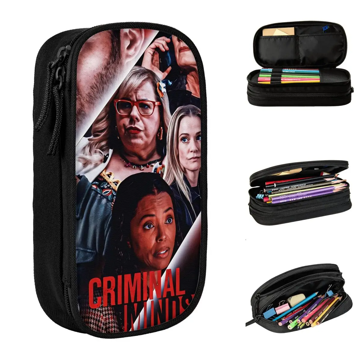 

Criminal Minds Spencer Reid пенал холст пенал для мальчиков и девочек винтажные большие пеналы для школы