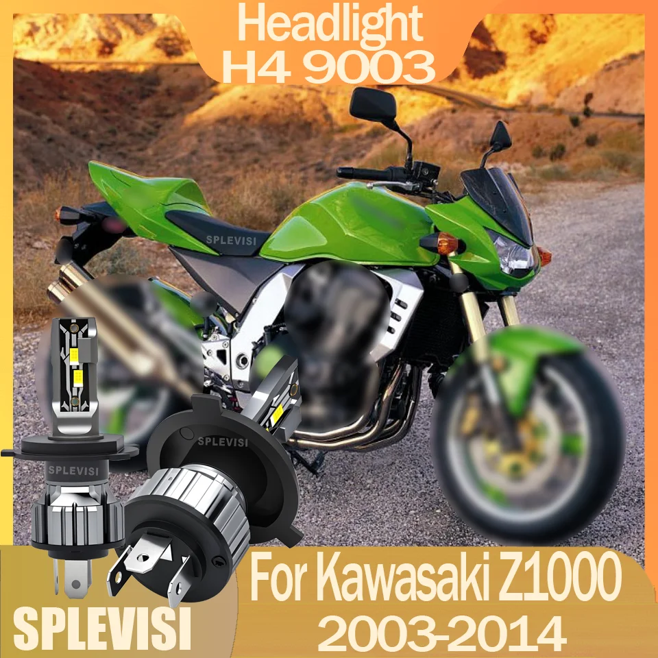 

Мгновенная установка светодиодной мотоциклетной фары H4 для Kawasaki Z1000 2003 2004 2005 2006 2007 2008 2009 2010 2011 2012 2013 2014