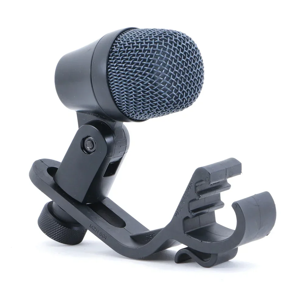 E 904 Dynamic Instrument Microphone Metal Wired Drum Microphone For Mounting Excellent Sound Profiling On Toms And Snares