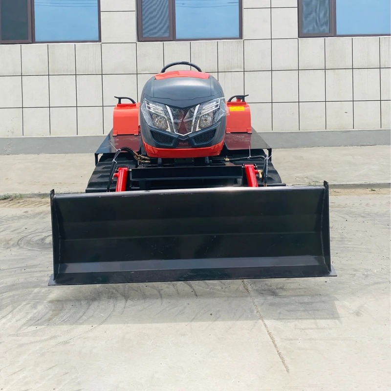 

Индивидуально настраиваемый мощный сельскохозяйственный культиватор, гусеничный трактор 60 л.с., гусеничный роторный культиватор, многофункциональная машина для вспашки