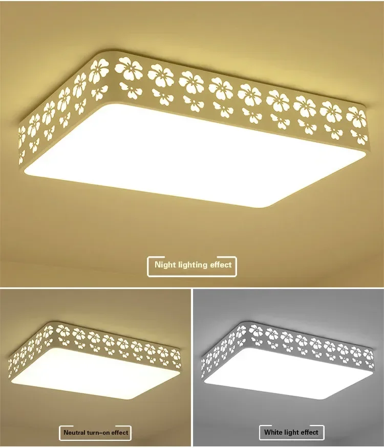 

LED bedroom ceiling lamp wholesale living room study Tieyi acrylic circular lamps