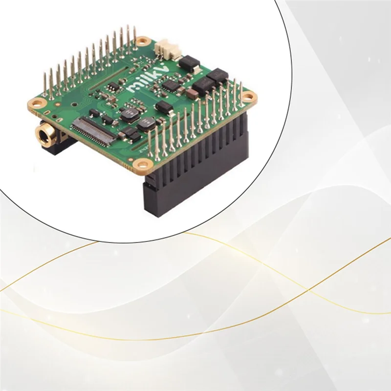 AK51-For Milk-V Duo S Poe HAT Expansion Board MIPI DSI And Audio Interface Support POE Power Supply