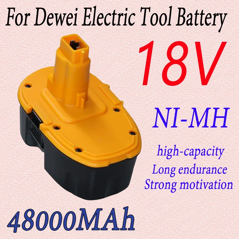 

4800mAh 18V Ni-MH Replacement Battery For Dewalt XRP DC9096 DC9099 DC9098 DW9099 DW9098 Cordless Power