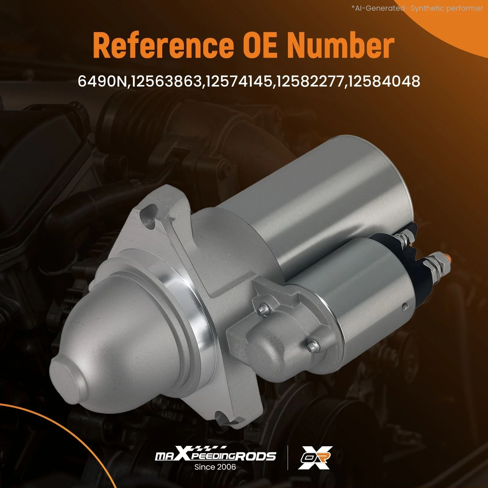 Starter Motor for Chevrolet Colorado Trailblazer GMC Canyon Envoy Isuzu 1.6KW CW