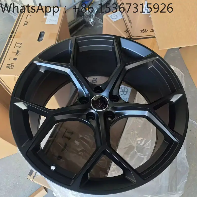 

20/22 Inch 5x112 Satin Black Alloy Wheel Rims Complete Passenger Car Wheel Sets