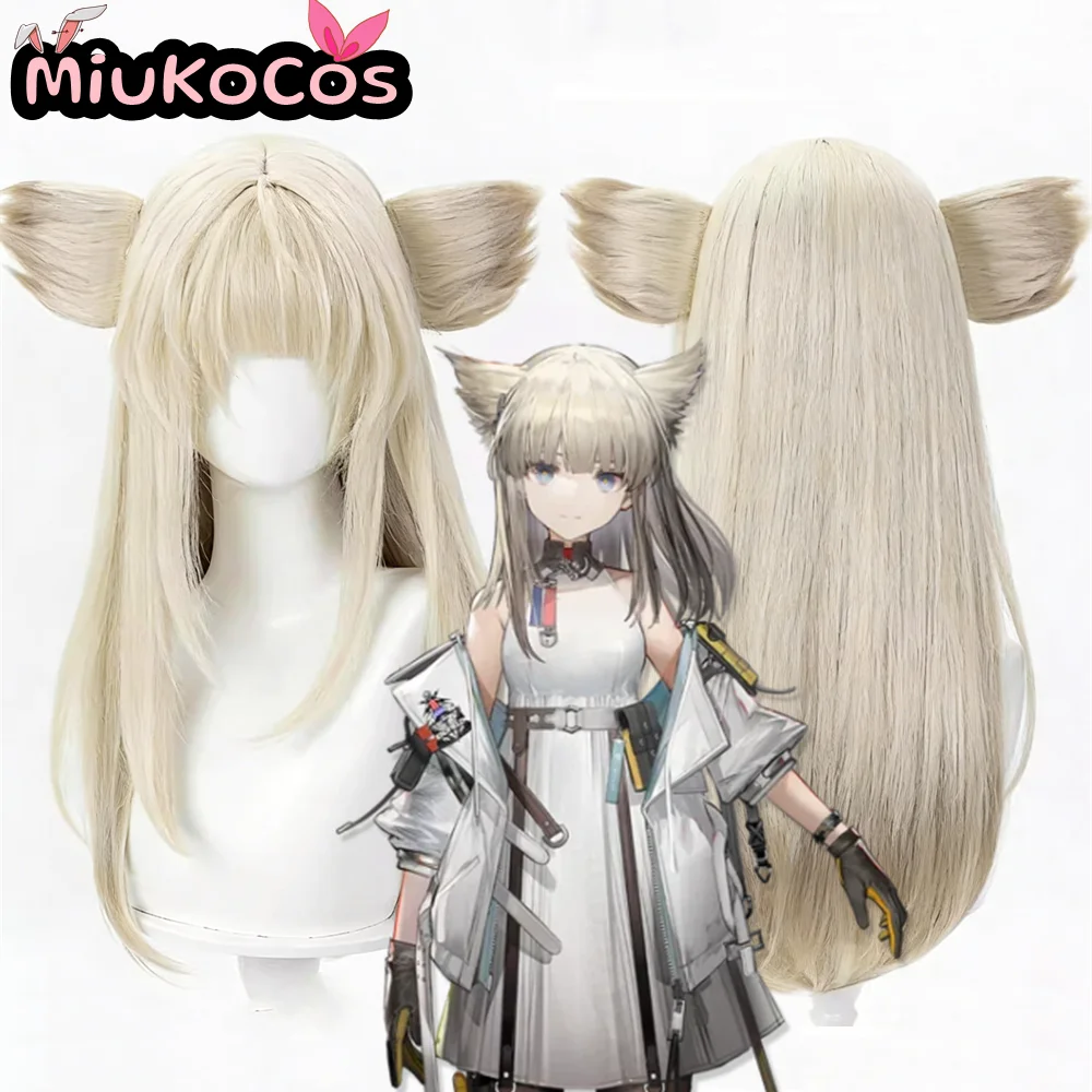 

В НАЛИЧИИ: Парик для косплея Perlica, MiukoCosplay, по игре Arknights: Endfield