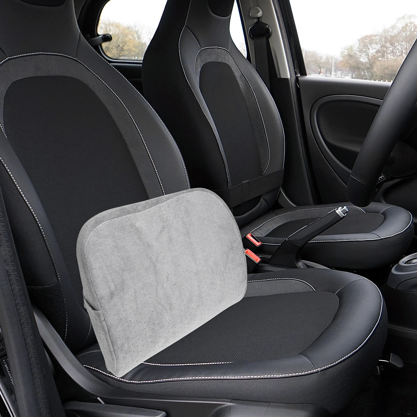 

Memory Foams Lumbar Support Pillow Seat Cushion Relief Lower Back Pain Car Seats Comfort Practical Long Service Life Gentle