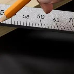 Stainless Steel Triangle Ruler 45 90 Degree Angle Measuring Tool Multifunctional Carpenter Square For Woodworking