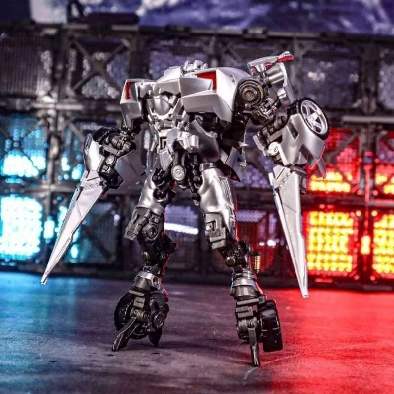 在庫あり オリジナル変身玩具 LS 08 LS08 サイドスワイプ メタリックカーロボットモデル 男の子ギフト 新品再版玩具コレクションギフト