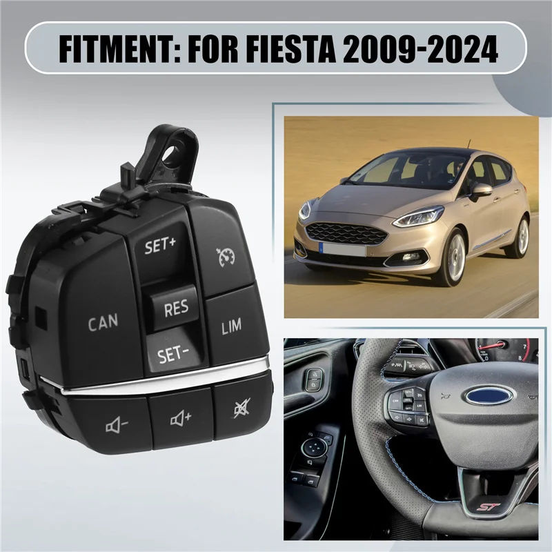 لفورد فييستا التركيز مفتاح التحكم في التوجيه-الجانب الأيسر أرقام الجزء H1BT9E740AB H1BT-9E740-AB H1BZ9C888D 2127976