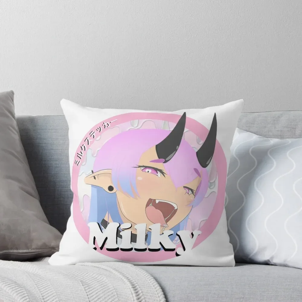 

Milky succubus Throw Pillow Decorative pillow case Decorative pillowcase pillowcases for sofa cushions pillow