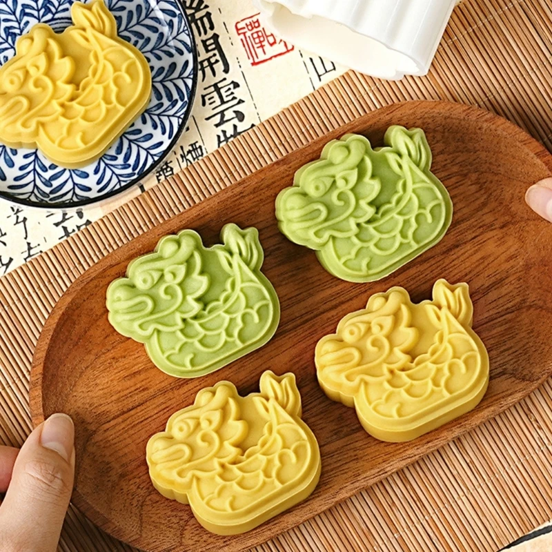 Stampo per mooncakes Stampo per pasticceria pressata a mano Strumento per preparazione dolci per torte con fagioli mung