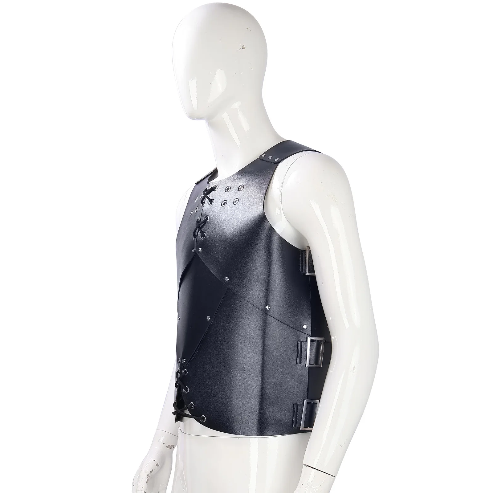 

Halloween Amazon Independent Station European And American Medieval Viking Renaissance Cosplay Leather Armor Shoulder Armor