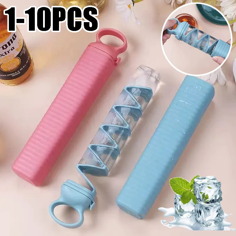 

Reusable Cube Trays Silicone Mold Creative Ice Maker for Cocktails Home Kitchen DIY Ice Cubes BPA Free Durable Ice Block Maker