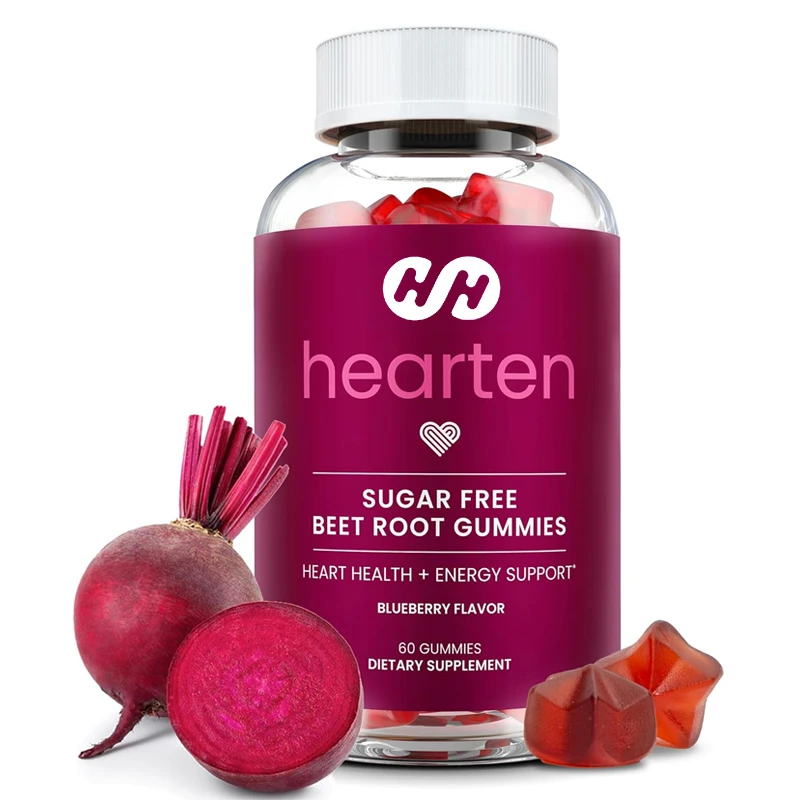 

Beet Gum (Sugar-Free - Blueberry) 1500 Mg Blood Pressure Support Beet Gum Antioxidant 60 Capsules