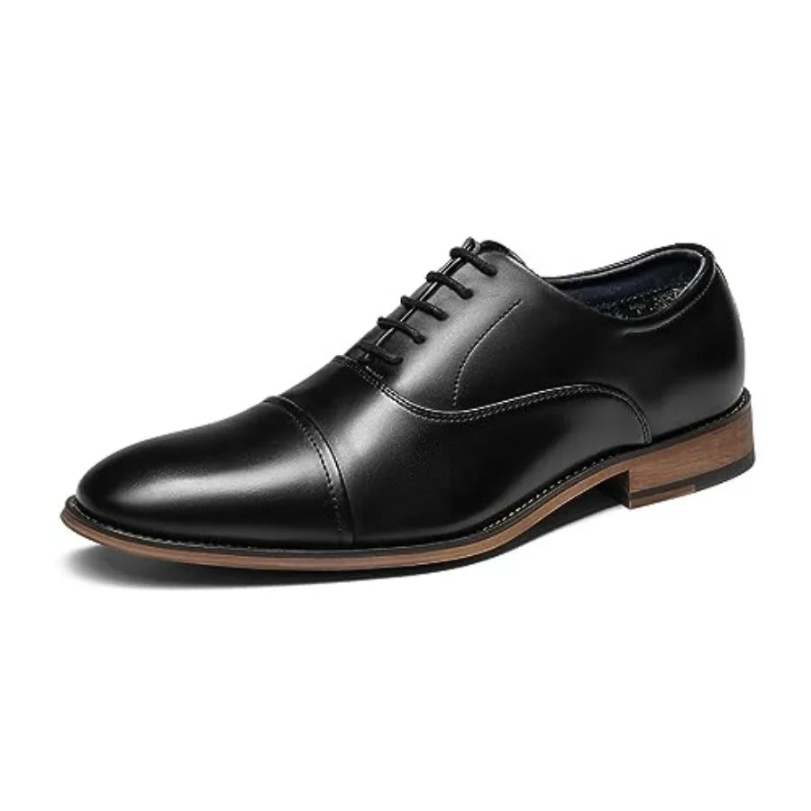 

Men's Lace Up Soft Cap-Toe Formal Dress Shoes