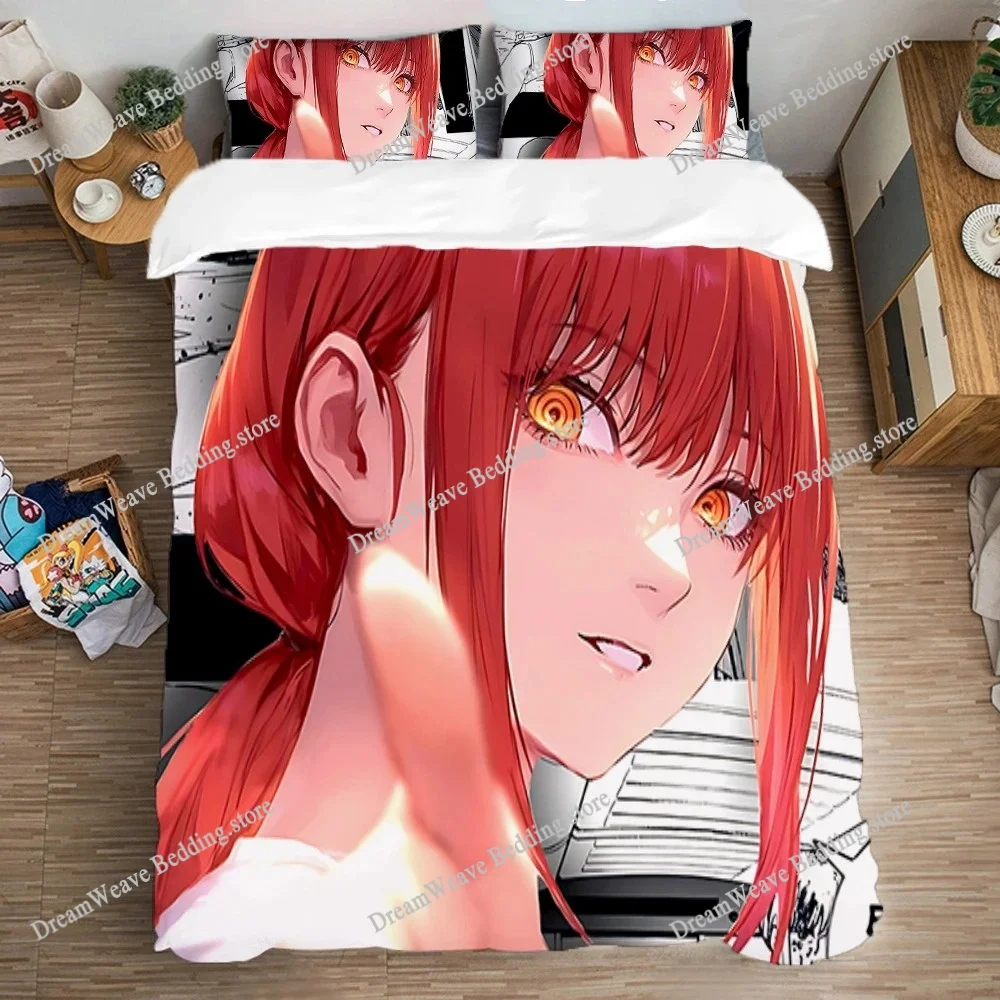 

Chainsaw Man Denji Cartoon Comforter Bedding Set, Polyester Quilt Cover Pillowcase,king Queen Size Duvet Cover Bed Set