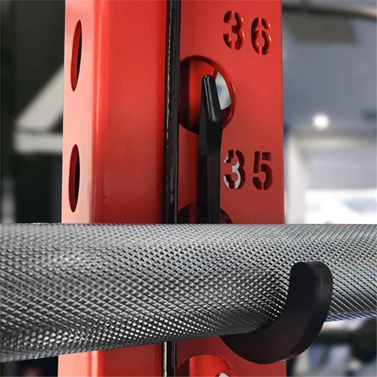 salego 8PCS Squat Rack Accessories Hook Holder,Power Rack Attachments Hooks,DIY Storage Hook for Resistance Bands Barbell