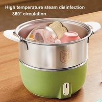 220V Egg Cooker 304 Stainless Steel Breakfast Machine Home Multi-function Electric Steamer Suitable For Pasta/Coarse Mother