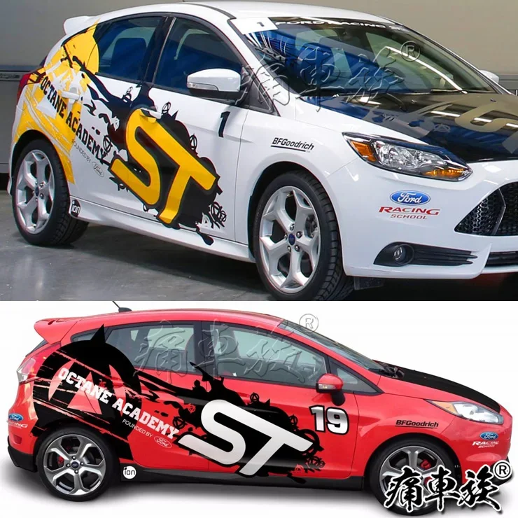 

FOR Ford FOCUS 2017 body car stickers modification appearance decorative decals