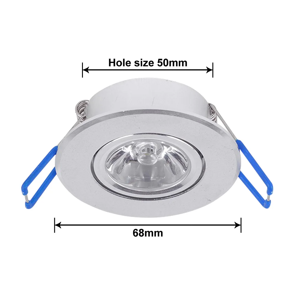 3W ściemnialny Downlight z wpuszczane oświetlenie LED RGB 16 zmiana kolorów Retrofit oprawa AC85-265V zdalne oświetlenie sufitowe lampa punktowa