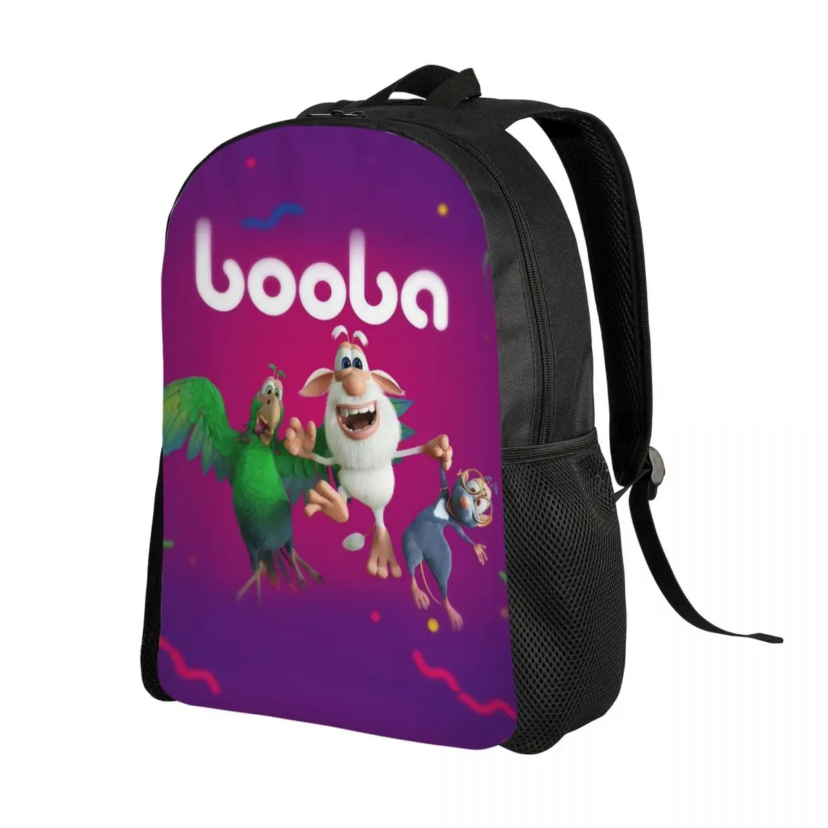 Onebob Boobas Travel Backpack Women Men School Laptop Bookbag Funny Animation College Student Daypack Bags