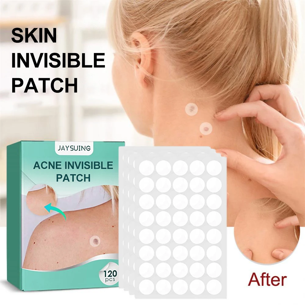 120pcs Invisible Acne Pimple Patch Professional Face Skin Care Repair Acne Healing Absorbing Spot Sticker for Men Women