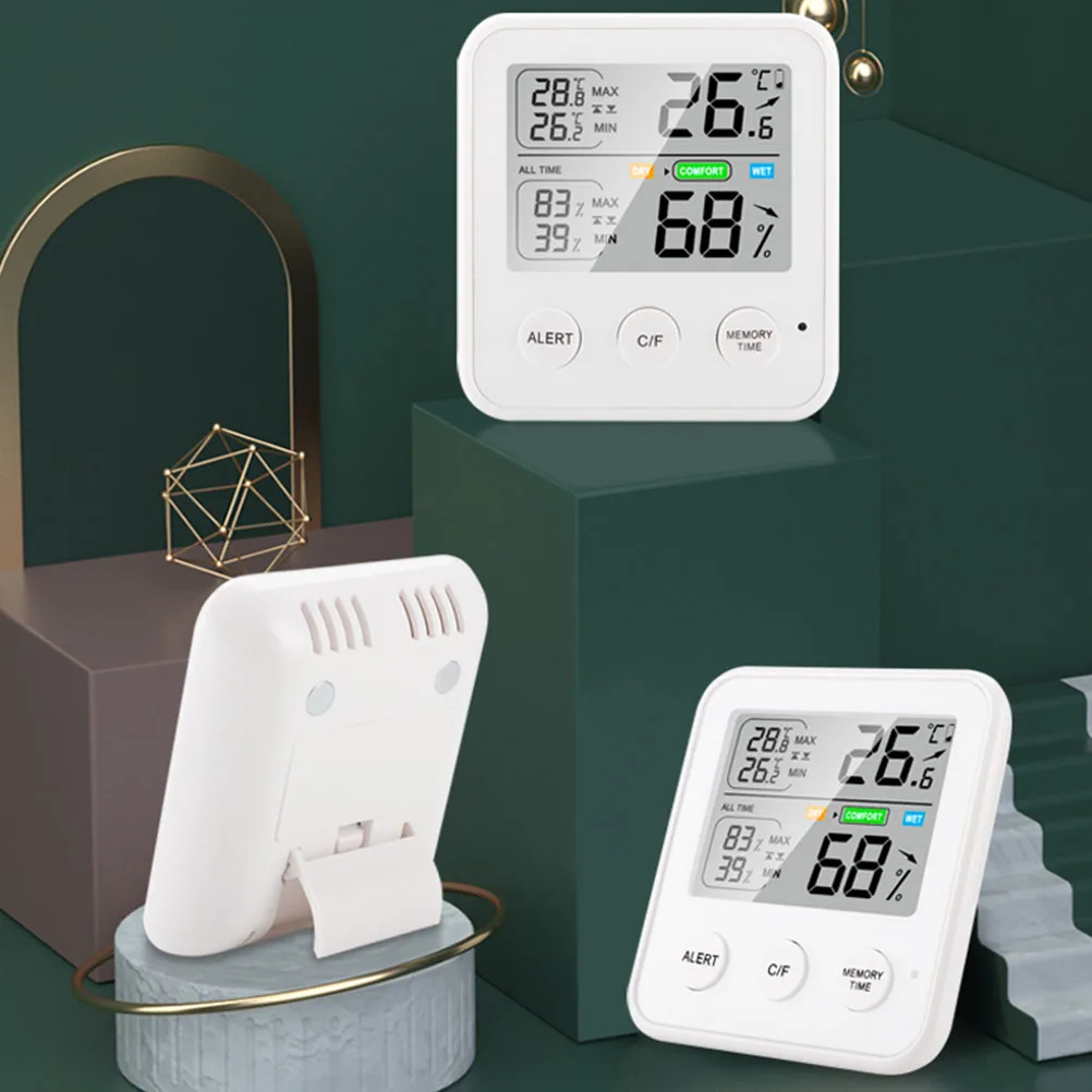 

Digital Thermometer Hygrometer Temperature Sensor Humidity Gauge Measuring Tool Mini Size High Accuracy Stable Performance