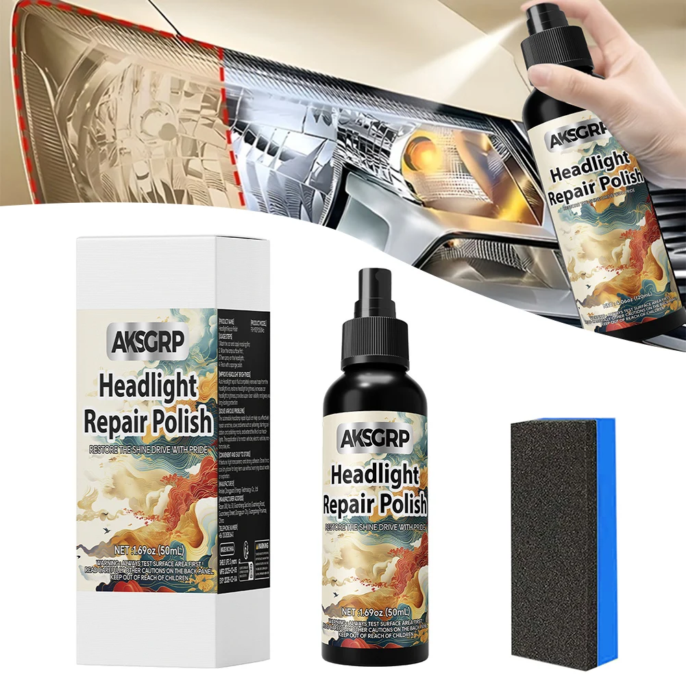 

30/50/120 мл реставрационный лак для фар, обновленный восстановитель линз для фар, универсальный ремонт царапин, полировальные средства для автомобиля