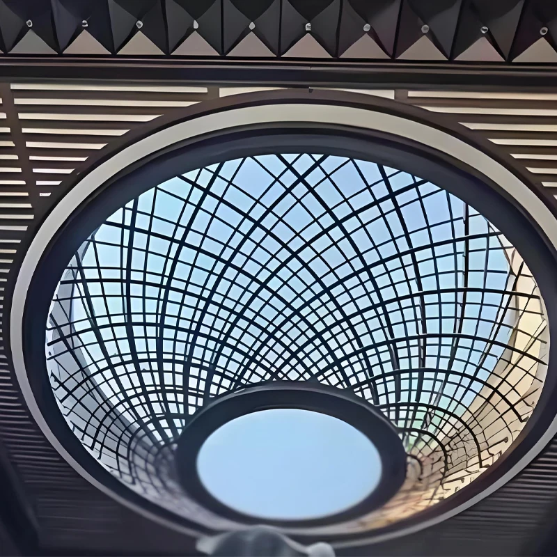 custom.Custom Modern Hotel Lobby Metal Interior Decorative Fireproof Ceiling with Ceiling Grid Stainless Steel Irregular Shape