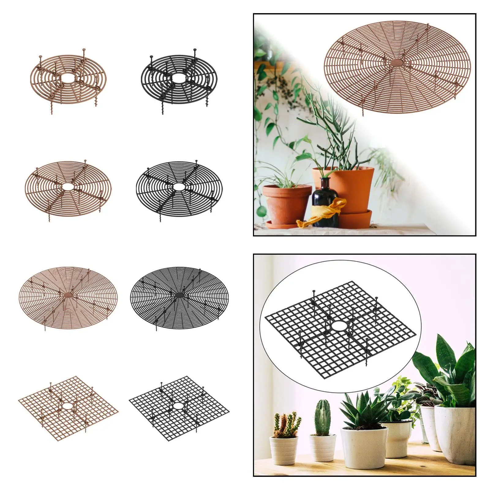

Cut to Size Flower Cover, Plant Pot Cover, Plant Pot Mesh Protective Cover for