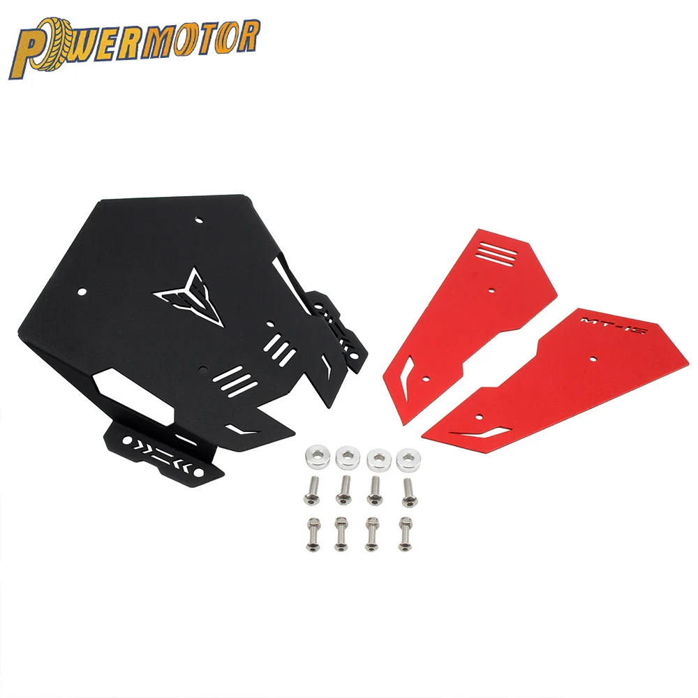 Parabrisas para Motocicleta, Deflector de Viento, Protector de Parabrisas, Cubierta Antiviento para Yamaha MT15 MT 15 MT125 MT 125 MT 15 125, Piezas para Motocicletas Todoterreno