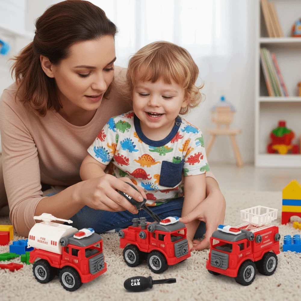 Removable Screw Assembly DIY Disassembly Engineering Car Disassembly Function Children Gits Nut Assembly Puzzle