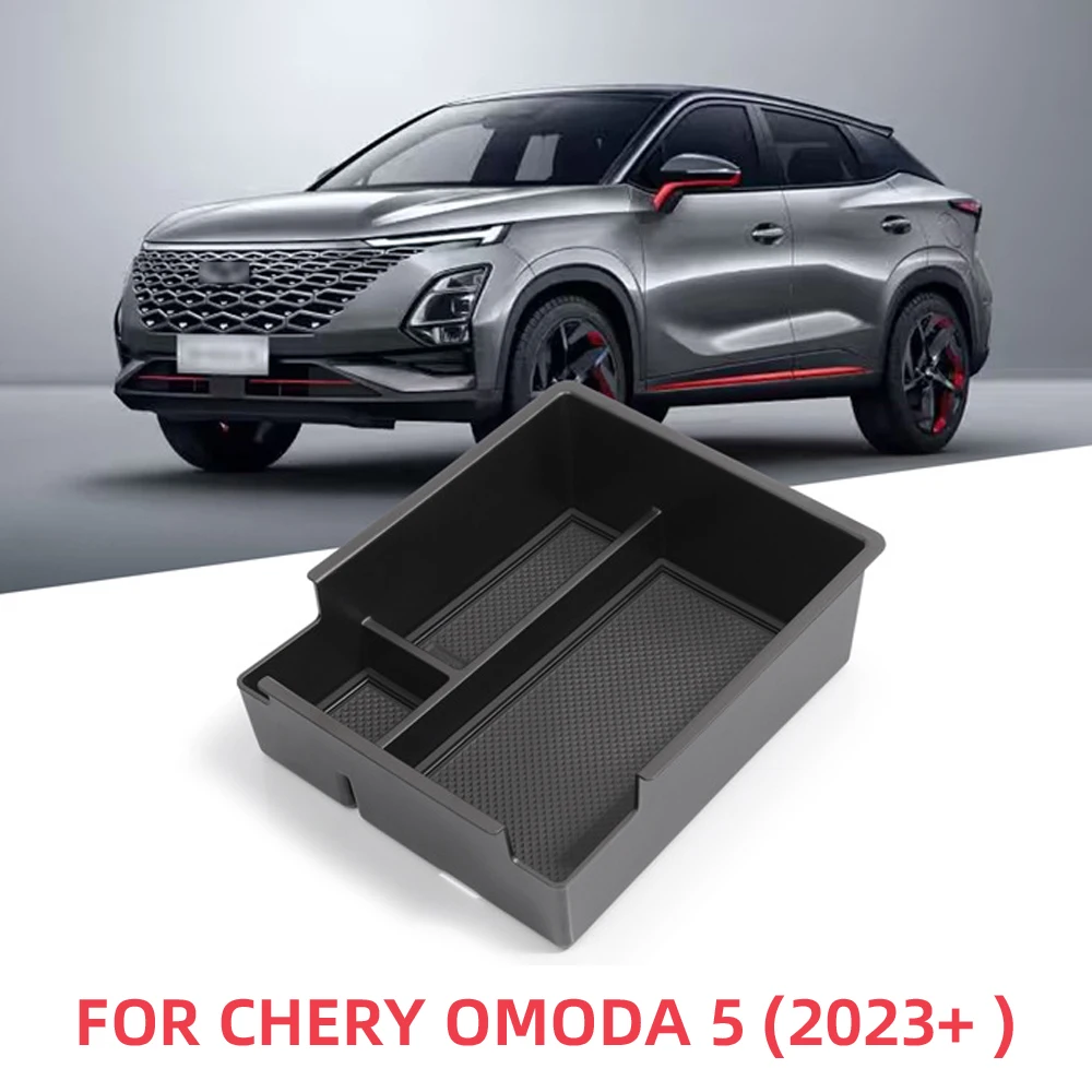Auto-Armlehnen-Aufbewahrungsbox Mittelkonsolen-Ablage für Chery OMODA 5 2023 2024 Maßgeschneidertes Auto-Interieur-Organizer-Zubehör