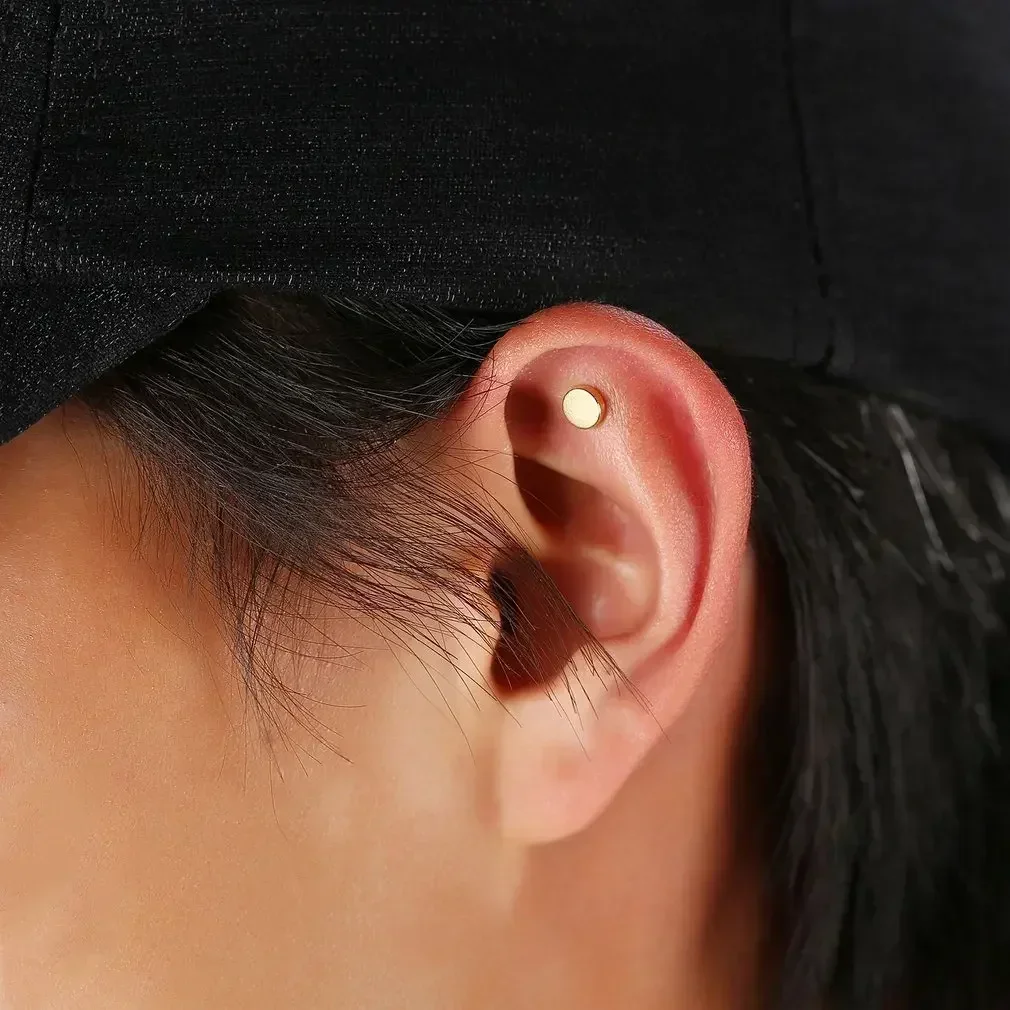 1 pçs ímã auricular parar de fumar acupressure remendo anti fumo não cigarros fumante saúde terapia