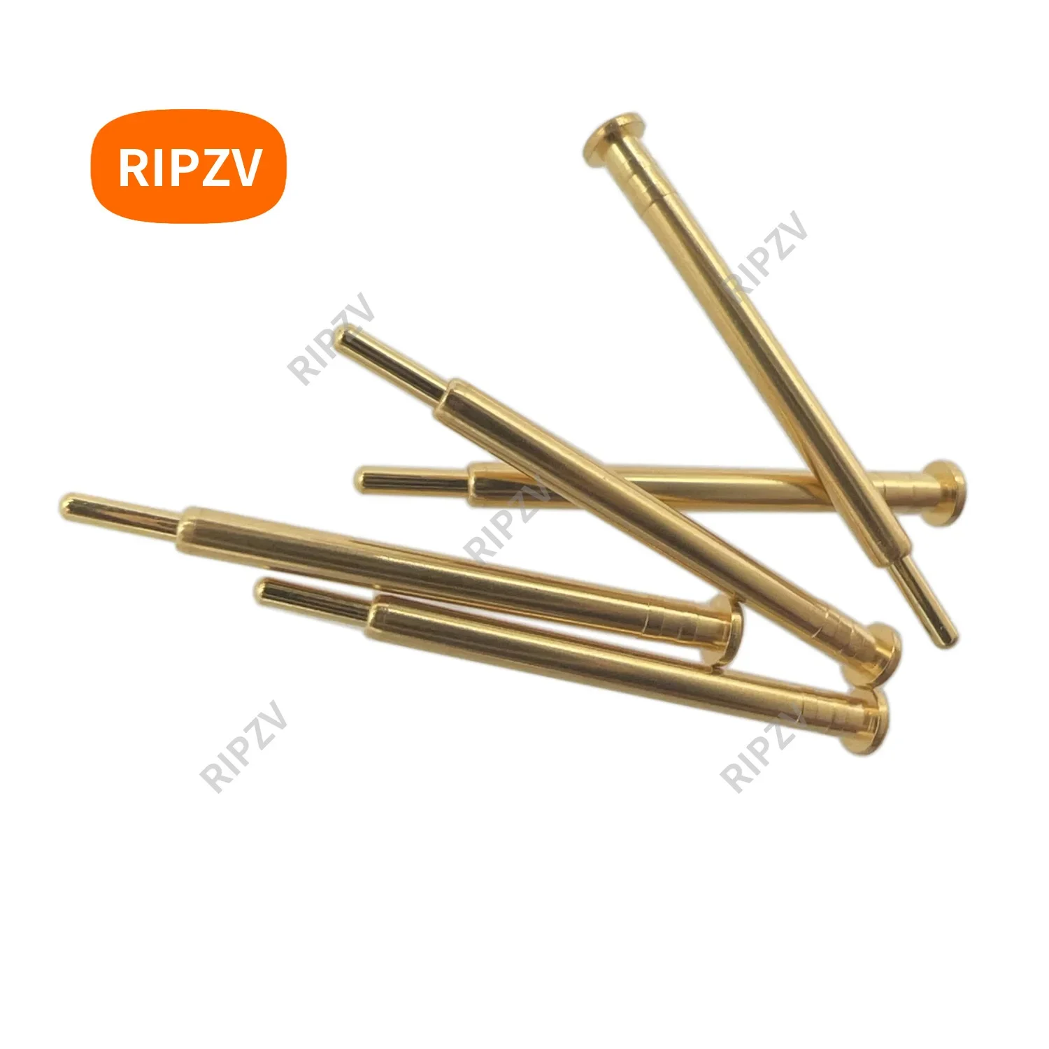 2.5*21.5 gold plated 20U Machinery Medical Golf Cart E-Bike Connector Spring Loaded Male Female Pad Customized Through Hole PCB