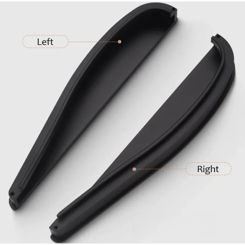 Drop wardrobe door handle invisible embedded slotted concealed cupboard door closet with embedded opposite handles.