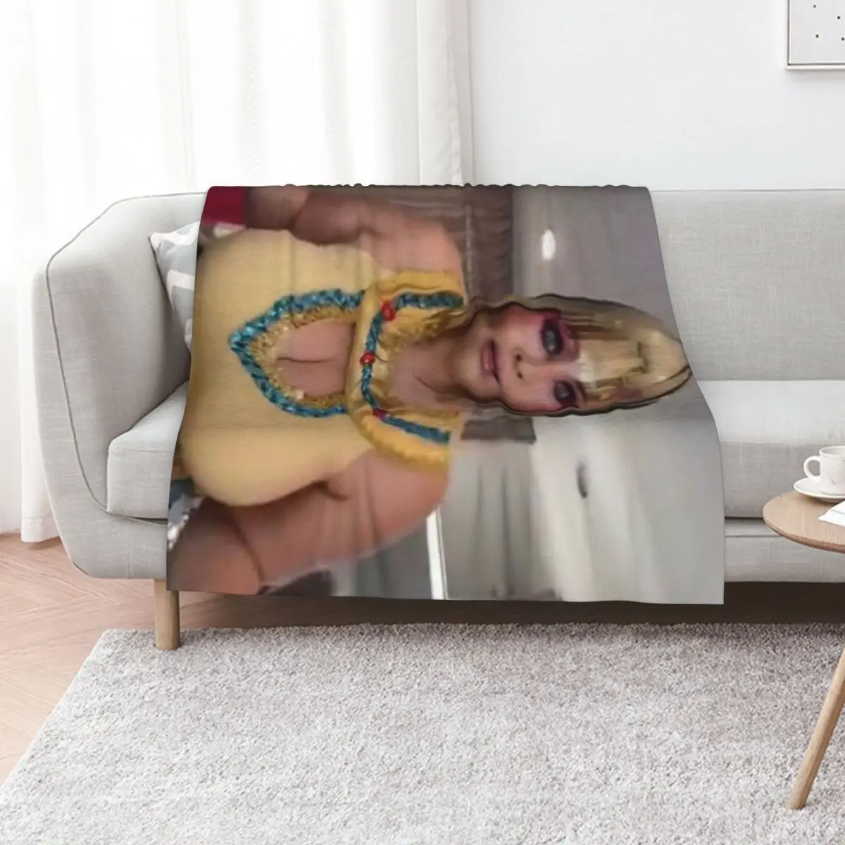 trisha paytas Throw Blanket Sofa Quilt Furry Luxury funny gift Bed Fashionable anime Blankets