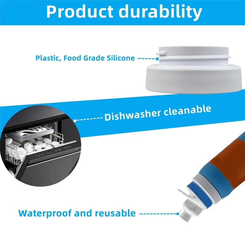 B47B-Water Bottle Adapter For Owala To Cirkul, Adapter For Owala Freesip24/25/32/40Oz To Cirkul