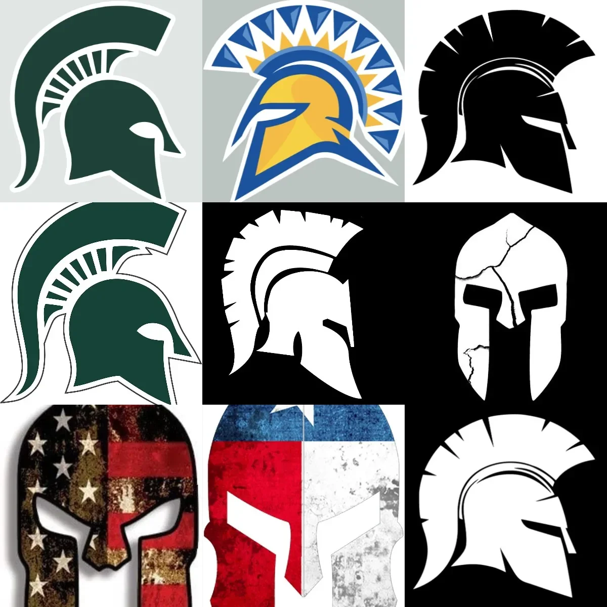 

Creative Sparta Helmet Stickers Accessories for Decorate Car Suv Van Truck Off-road Table Bicycle Wall Helmet Camper Bumper